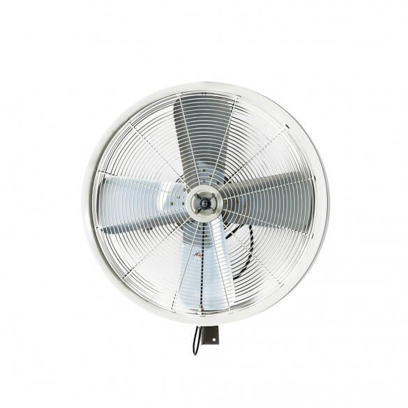 24" misting fan Oscillating mist fan, White