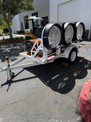 Mobile 3 Self Contained Cooling Trailer