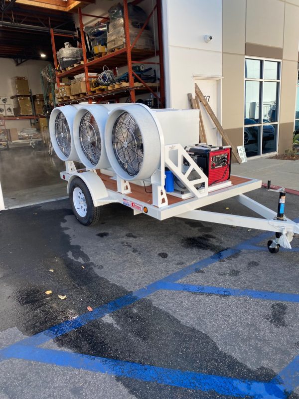 Mobile 3 Self Contained Cooling Trailer - Image 2