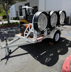 Mobile 3 Self Contained Cooling Trailer