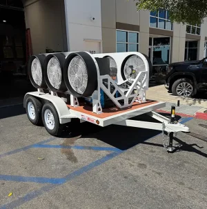 Mobile 6 Self-Contained Cooling Trailer