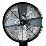 24 inch misting fan