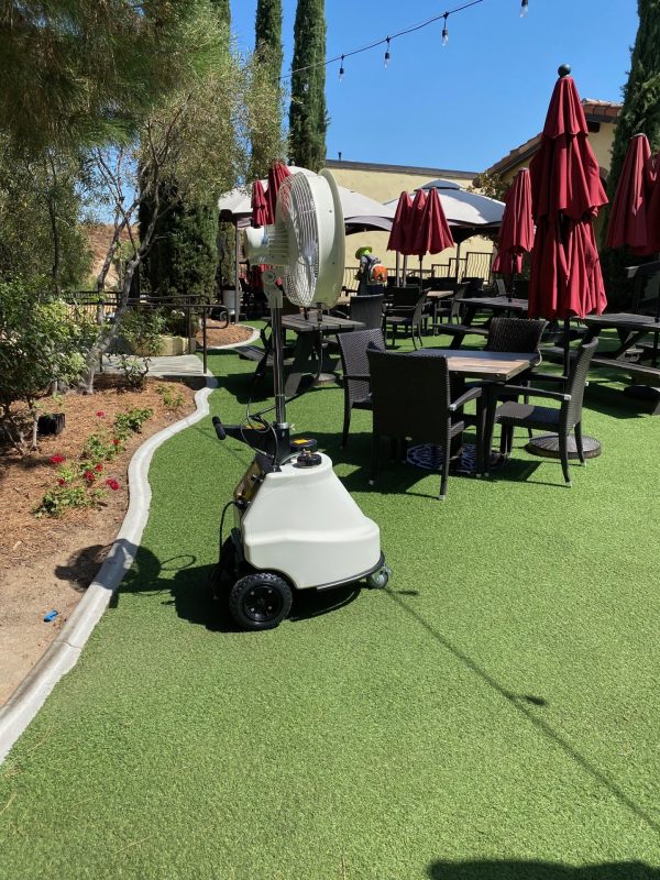 Advanced Systems-Self Contained Portable 1000 PSI Misting Fan - Image 5