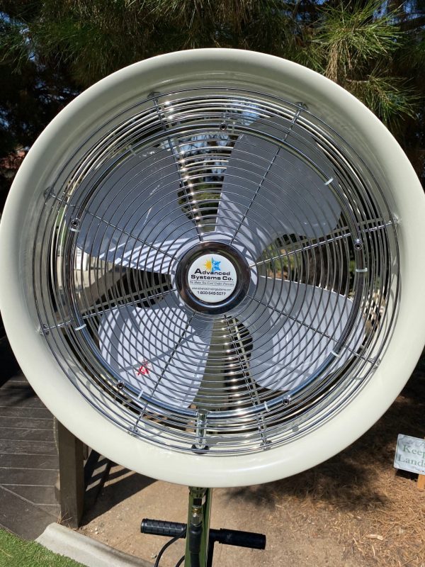 Advanced Systems-Self Contained Portable 1000 PSI Misting Fan - Image 2