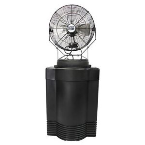 Mid pressure high velocity misting fan from advances misting systems