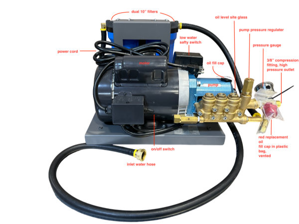 1000 PSI Direct Drive Open Base Mount Pumps - Image 2