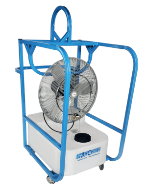 Air Chiller Industrial Portable Misting Fan | Fan Sizes 24", 30" or two 24"