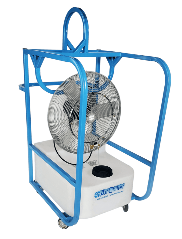Air Chiller Industrial Portable Misting Fan | Fan Sizes 24", 30" or two 24"