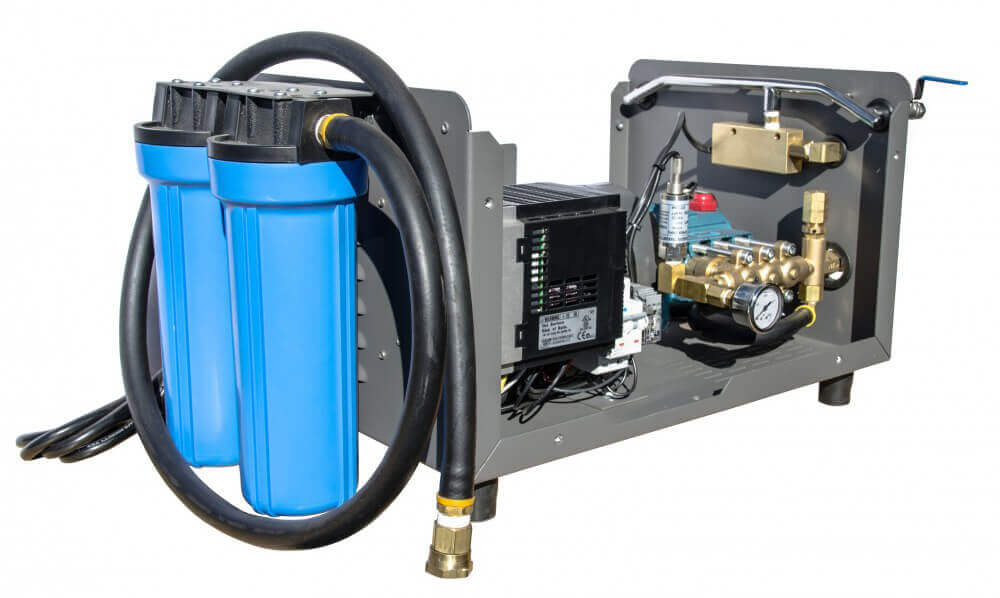 Inside of Enclosed VFD Pump