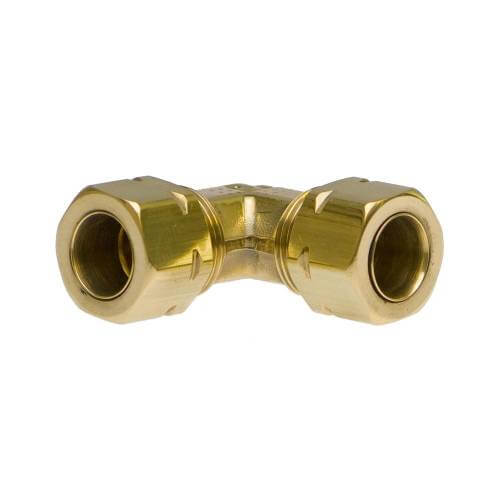 Medium Duty 3/8 inch Brass Compression Elbow Misting System Parts