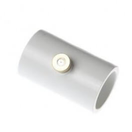 1/2" PVC Coupling With 10/24 Thread Nozzle (5 Pack)