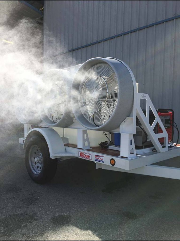 Sports Misting Systems for Outdoor Cooling Advanced Misting Systems