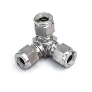 Heavy Duty Stainless Corner Tee 3/8”