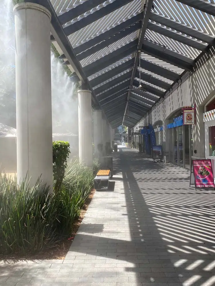 patio misting system