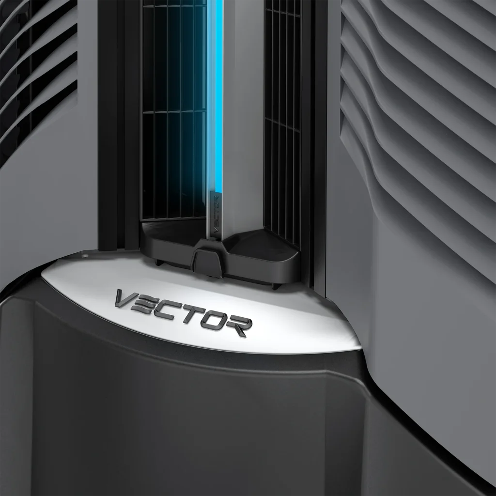 Vector portable misting fan