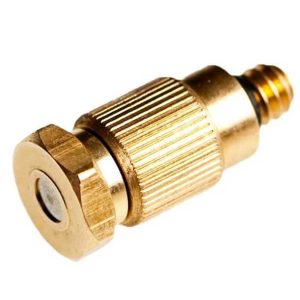 High Pressure, Brass, Hex, Anti-Drip Nozzle 12/24